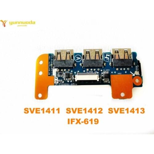 Original for SONY SVE1411 SVE1412 SVE1413 USB board Audio board SVE1411 SVE1412 SVE1413 IFX-619 tested good free shipping