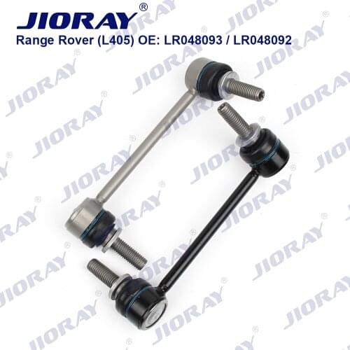 JIORAY Pair Rear Left Right Axle Sway Bar End Stabilizer Link Ball Joint For Land Range Rover L405 Hybrid LR048093 LR048092