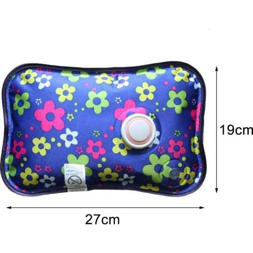 Rechargeable Electric Hot Water Bottle Hand Warmer Heater Bag for Winter JW
