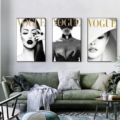 Poster HD Fashion Sexy Photography Art Print White Hat Cover Canvas Wall Painting Guest Room Home Decoration