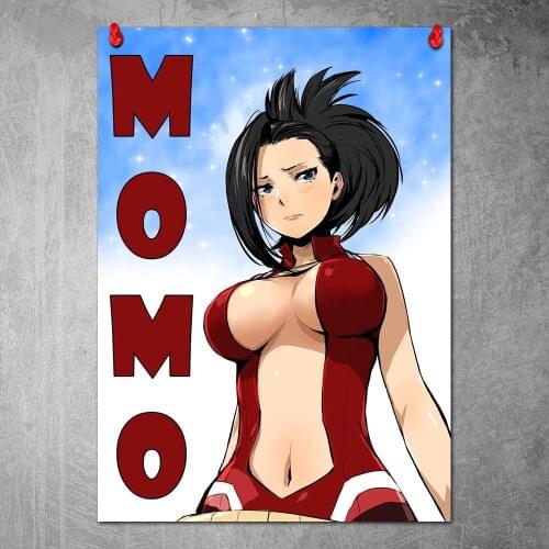 Canvas Poster My Hero Academia Momo Wall Art Painting Posters and Prints Nordic Wall Pictures for Home Decor No Frame