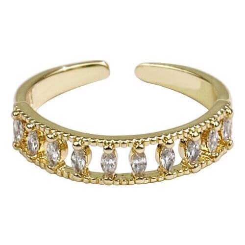 Season Gate Rings With Cubic Zirkonia For Women