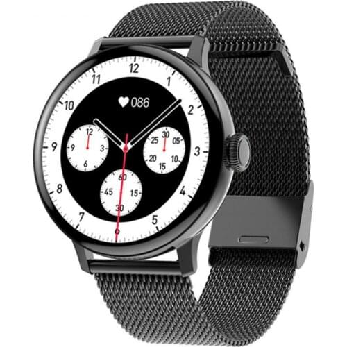 DT2 Smart Watch Men Women 1.19inch Round Screen Fitness Tracker Watch Music Play Heart Rate Monitor IP68 Waterproof For Android