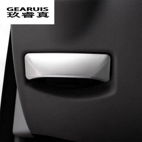 Car-styling The foot brake release switch decoration stainless steel Stickers for Mercedes Benz E class W212 C Class W204 GLK