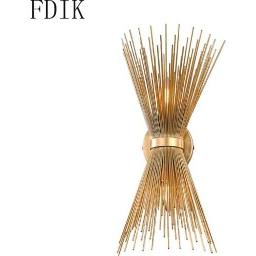 Postmodern Led Sconce Wall Decorations Living Room Hotel Fireplace Corridor Staircase Lighting Interior for Home Decor Lumiere