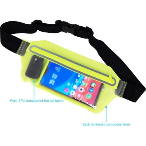Ultralight Sport Waist Belt Bag Running Jogging Hiking Zip Fanny Pack Pouch Waterproof Waist Packs Workout Accessories Waistbaag