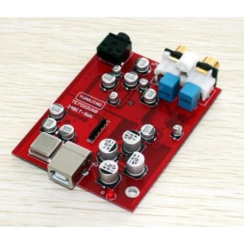 TE7022 24BIT-96K USB Jie Ma Board Computer Sound Card YJ00133