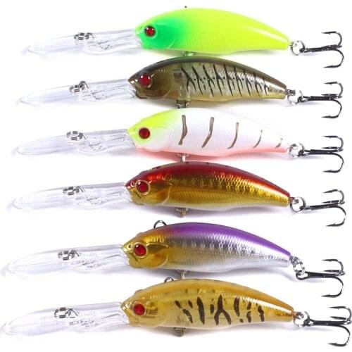 1Pcs Minnow Hard Fishing Lure 10cm 7g Artificial Bait 3D Eyes Wobbler Tackle For Bass Carp Swimbait
