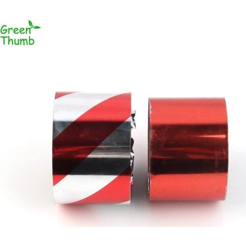 1pc 80m*4.5cm Double Side Laser Bird Repellent Scare Tape Holographic Bird Scare Ribbon Plastic Bird Repellent Devices