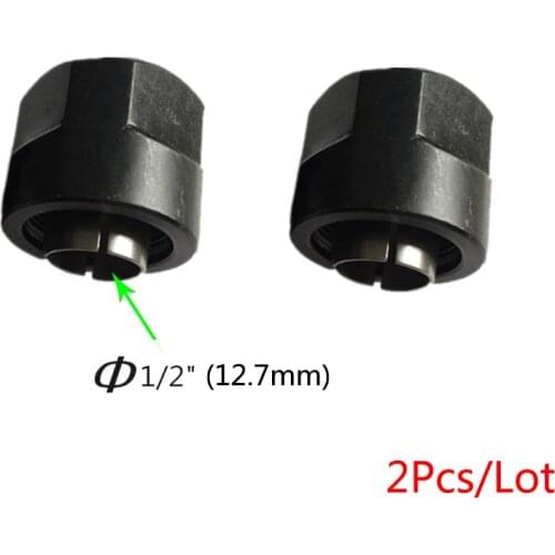 2PCS/LOT, Router Collet Cone Nut Replacement for MAKITA 3612 3612Y 3612T 3612CY 3612C 3612BR 3612CT 3600H, High-quality