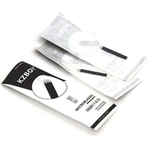 25PCS/Box 0.16mm 18U Sterile Microblading Needles with Individual Packaging for Eyebrow Microblading Tattoo