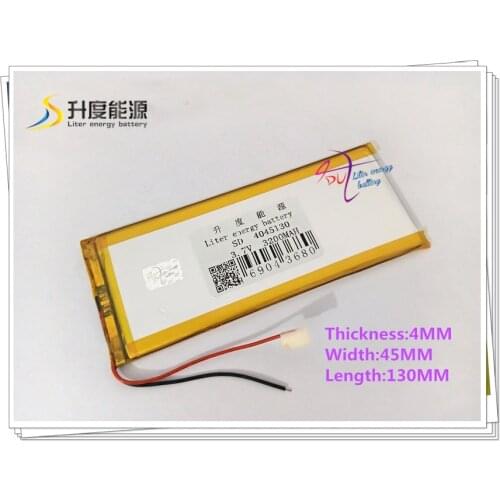 3.7V 3200mAH 4045130 polymer lithium ion / Li-ion battery for tablet pc MP3 MP4 POWER BANK CELL PHONE