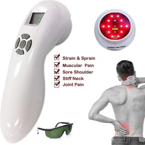 3pcs*808nm+12pcs*650nm Soft Red Light Laser Natural Treatment for Back Pain Physical Therapy Rehabilitation Physiotherapy