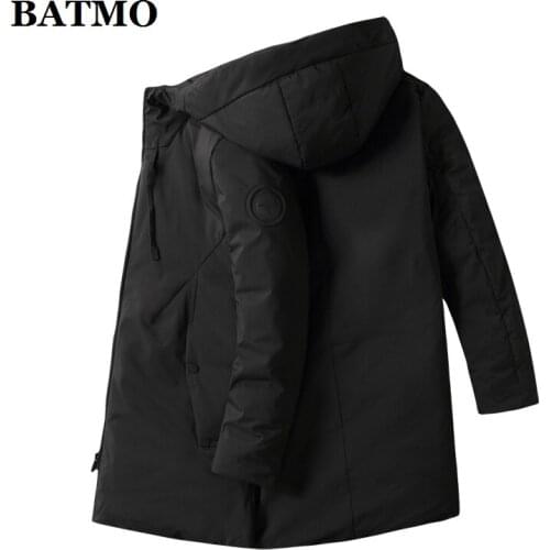 BATMO 2020 new arrival winter 90% duck down hooded jackets men,mens winter warm parkas ,warm jackets,plus-size L-8XL LSF165