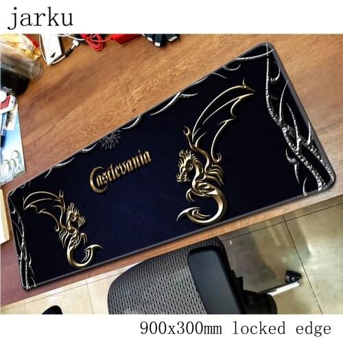 Castlevania mousepad 900x300X2MM High quality Computer mouse mat gamer gamepad pc gamer HD print gaming mousemat office padmouse