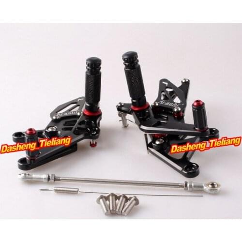 CBR 250 RR Motorcycle Rearset Footrest Adjustable Foot Pegs For Honda CBR250RR 2010 2011 2012 2013 2014