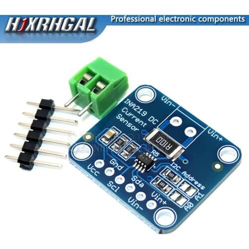 1PCS SOT23 INA219 Bi-directional DC Current Power Supply Sensor Breakout Module DIY 3V-5V IIC I2C Power Monitoring Sensor Module