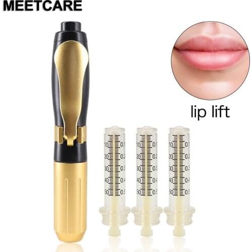 Hyaluron Pen Atomizer Hyaluronic Acid Pen Multi Shoot Kit High Pressure Anti Wrinkle Lip Injection Lip Lifting Filler Syringe