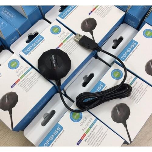 Cable 1.5m USB GPS GLONASS receiver Antenna module USB output protocol, compatible replacement BU353S4