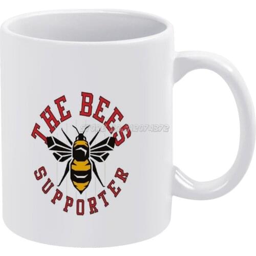 The Bees Football Coffee Mugs 330ml Creative Travel Mug and Cup Office Drinkware Mugs Tazza Football Football Fans The Bees Foot