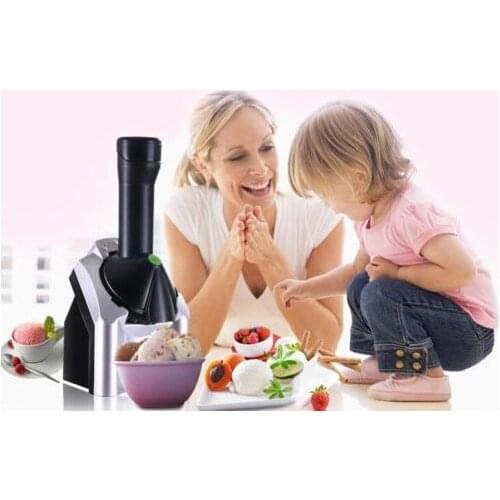 Homemade Frozen Yogurt Fruit Ice Cream Smoothie Machine Maker Free shipping