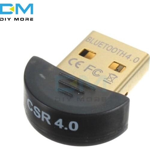 Mini USB Bluetooth Adapter V 4.0 Dual Mode Wireless Dongle CSR 4.0 USB Port for PC 20m Range 3Mbps Multi Language Voice Data