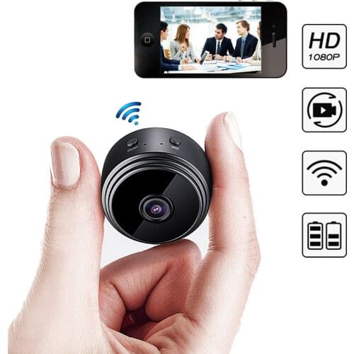 Mini Wifi Camera A9 1080p P2P IP Cam Wireless Small Camcorder Video Voice Recorder Remote View Camcorder Support Hidden TF Card