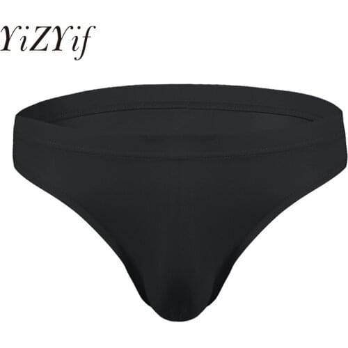 YiZYiF Mens Solid Briefs Men Sexy Elastic Briefs Underwear Lingerie Gay Mens Hombre Slip Underpants