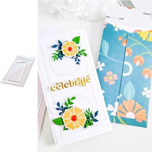 New Envelope Die Set Metal Cutting Dies Scrapbook Dariy Decoration Stencil Embossing Template DIY Greeting Card Make Albums