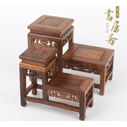 Bonsai stand 2 floor Display Shelf Flower Stands 2 level echelon Vase Tray Bonsai Planter Pots Stand