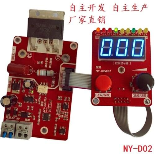 NY-D02 Precision Double Pulse Encoder Spot Welding Machine Transformer Controller Current Time Control Board
