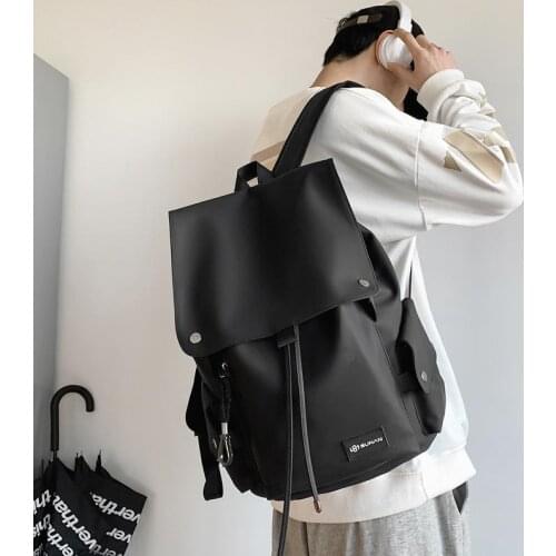 Men Backpack Waterproof Nylon Drawstring Bags Leisure Travel Back Pack Women Large School Bags for Teenage Boys Girls 2021 New