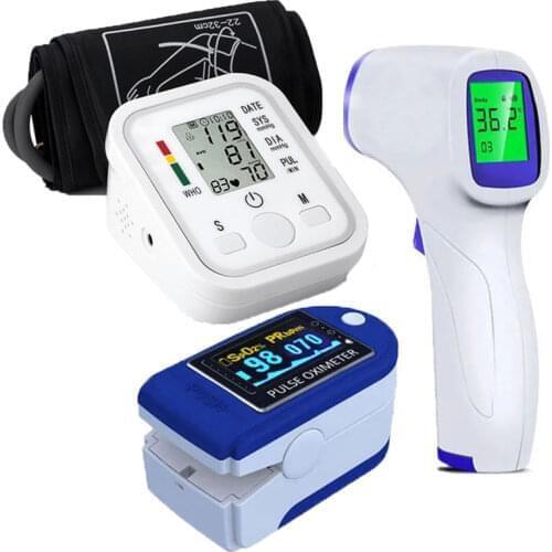 LCD Display Upper Arm Automatic Digital Blood Pressure Monitor Cuff Home BP Sphygmomanometers