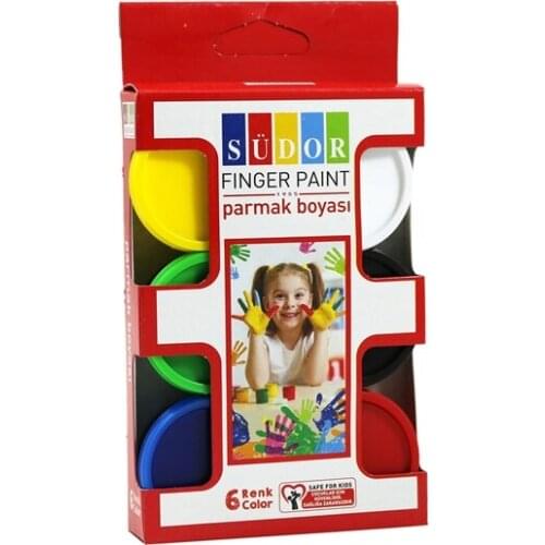 SÜDOR FINGER COLORING 6'LI 30ML
