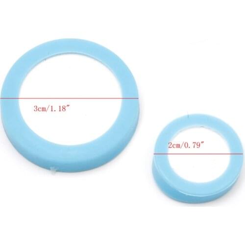 2 PCS Stainless Steel Aquarium Fish CO2 Diffuser Atomizer Replacement Slice Refinement 2cm 3cm