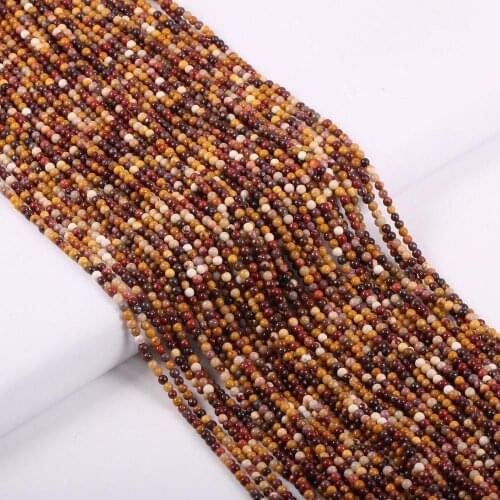 2020 New Wholesale Natural Stone Beads Egg Yolk Stone Beads for Jewelry Making Beadwork DIY Bracelet Accessories 2mm 3mm