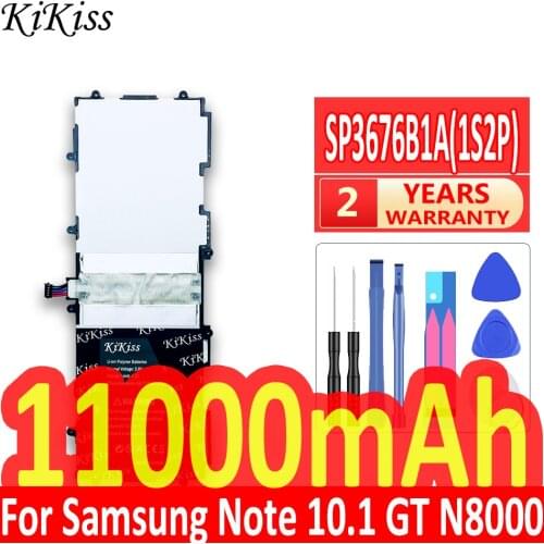 11000mAh Highly Battery SP3676B1A For Samsung Galaxy Tab Note 10.1 S2 gt N8000 N8010 N8020 N8013 P7510 P7500 P5100 P5110 P5113