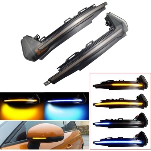 Car LED Dynamic Turn Signal Light For Audi A1 8X 2011 2012 2013 2014 2015 2016 2017 Side Wing Mirror Flasher Indicator Blinker