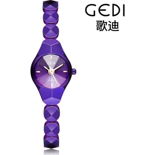 Fashion Women Watch Casual Lady Wrist Watches Tungsten Steel Color Stainless Steel Quartz Clock Hour Very Small 15mm Dial A3292