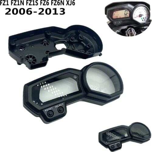 Speedometer instrument case gauges odometer tachometer housing box cover for YAMAHA FZ1 FZ1N FZ1S single turn 06-11 motorcycle
