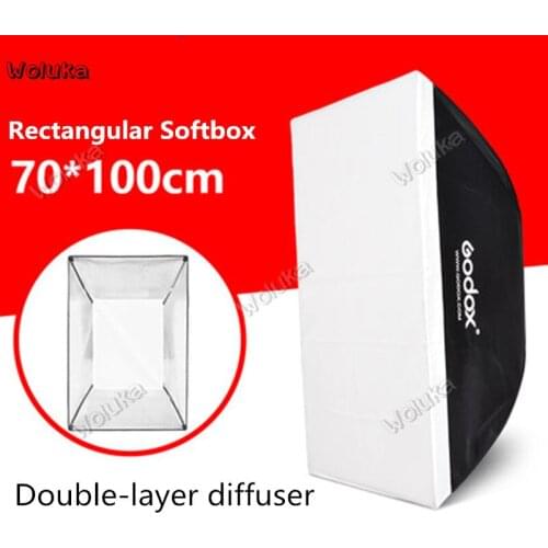 Godox 70*100cm Rectangular softbox double-layer soft light cloth Fabric Bowen card Shadow room lamp flash Accessories NO00DG T03