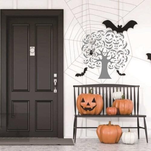 Pack of 16 Halloween Drawing Template Stencils for Painting on Wood Wall Clothes N0PB