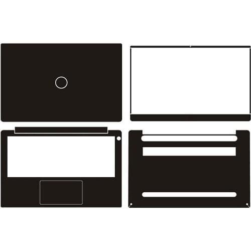 Carbon fiber Laptop Sticker Skin Decals Cover Protector for Dell XPS 13-7390 Non 2-in-1 13.3"