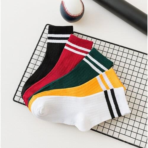 5 Pairs Lot Ladies Girls Youth Summer Cotton Striped Love Heart Casual School Sport Ankle Short Boat Socks