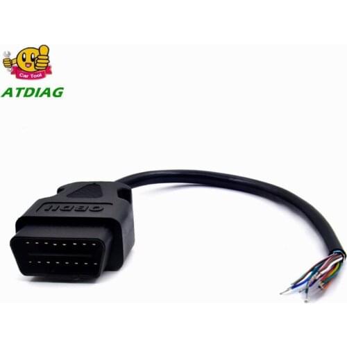 Opening OBD Cable Male/Female Connector Car Diagnostic Interface Tool Adapter OBD2 16pin To Extension OBD 2