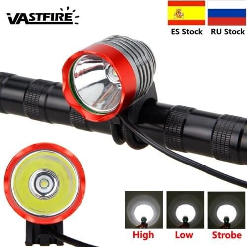 Front Bike Light Set Powerful Lumens Bicycle Light Headlight Road Cycling Safety RU ES overseas warehouse Sales