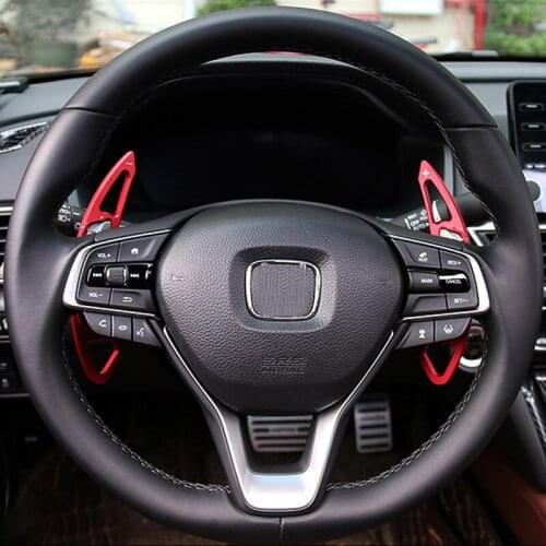 Aluminum alloy steering wheel decorative paddle shifters For Honda Civic Accord CR-V Spirior Odyssey Acura CDX Acura TLX