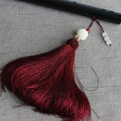 1pcs Creative Grandmaster of Demonic Cultivation Wei Wuxian Lotus Tassel Pendant Waist Decor Cosplay Prop for Women Men