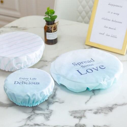 3PCS Stretch Lids Reusable Food Wrap Bowl Covers Universal Pots Lids Pan Cooking Food Fresh Covers Home Kitchen Supplies