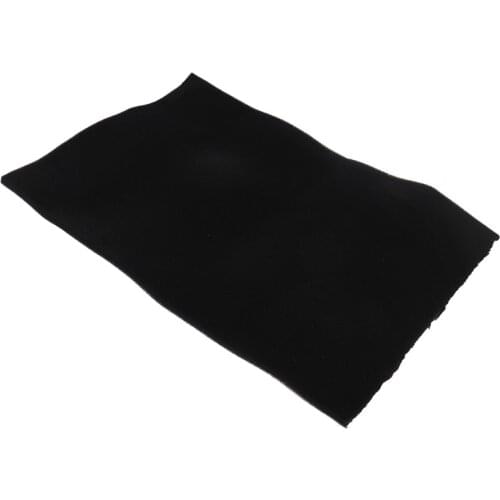 500x400x10MM DIY Computer Dust Filter Mesh PC Case Fan Cooler Dustproof Cover Sponge Black